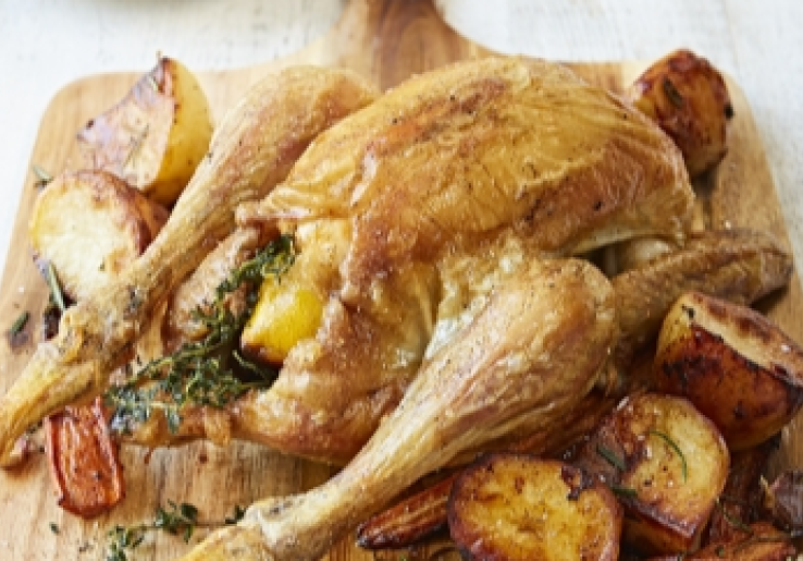 Roast Chicken with Potatoes and Carrots, Hidangan Istimewa Pembangkit Selera