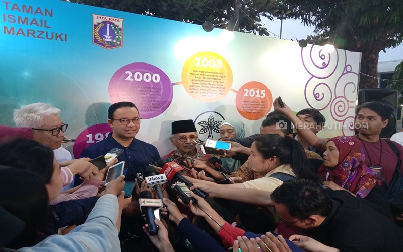 Anies Lakukan Groundbreaking TIM yang Habiskan Dana Rp1,8 Triliun