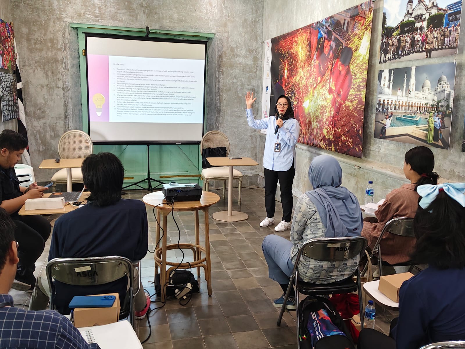 Perum LKBN ANTARA Gelar Pelatihan Jurnalistik di Pura Mangkunegaran Solo