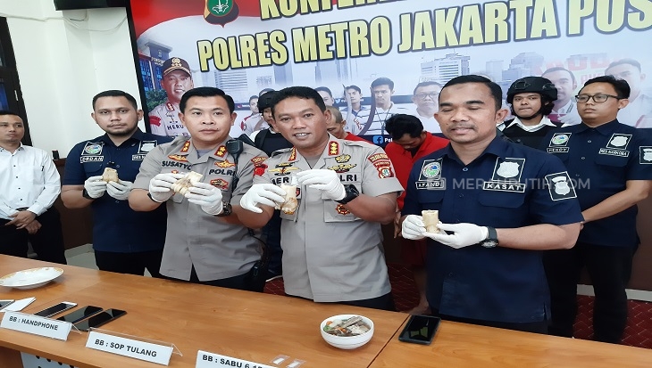 Polisi Bongkar Kasus Penyelundupan Narkoba ke Lapas Bermodus Tulang Iga Sapi