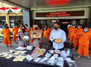 Polisi Bekuk 18 Tersangka Penyalahgunaan Narkoba, 2,168 Kilogram Ganja Diamankan
