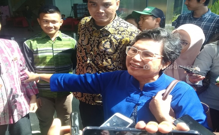  Jelang Dilantik, Lili Pintauli dan Nurul Ghufron Ngopi Bareng Pimpinan KPK