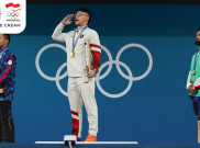 Ungkapan Emosional Rizki Juniansyah Usai Cetak Rekor Olimpiade dan Raih Medali Emas
