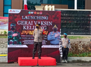 Polres Jakpus Gelar Vaksinasi Keliling di Wilayah Rawan dan Padat Penduduk