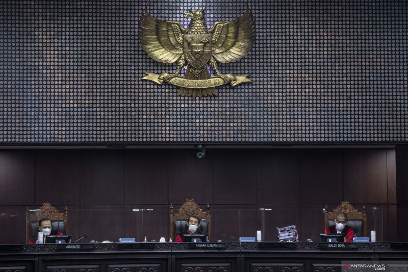 Sidang MK. (Foto: Antara)
