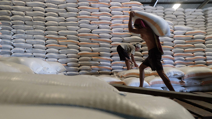 Harga Beras Merangkak Naik