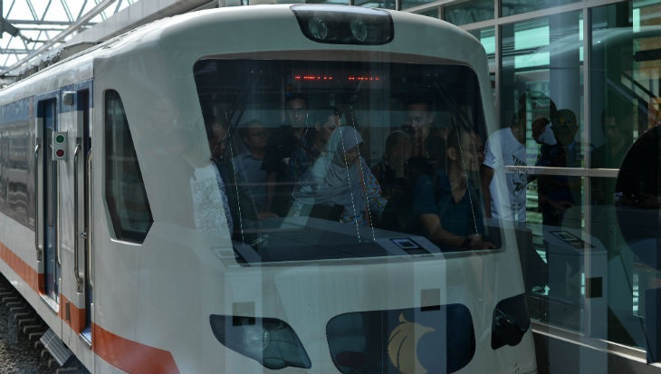 Menhub Budi Karya Tinjau Stasiun Sudirman Baru