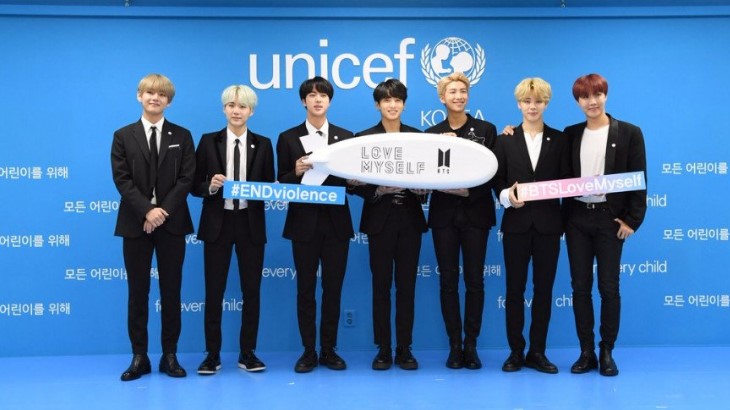 Kampanye 'Love Myself' dari BTS Menang Inspire Awards 2020 UNICEF