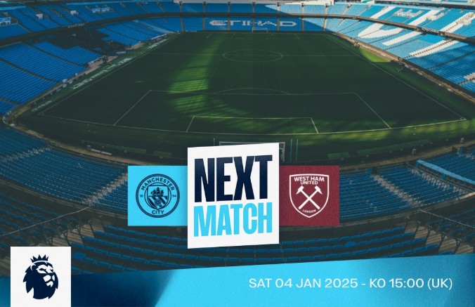 Jadwal Siaran Langsung dan Live Streaming Manchester City Vs West Ham di Liga Inggris