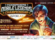 Turnamen Mobile Legends Vaporlax-Indogamers 2024 Resmi Digelar