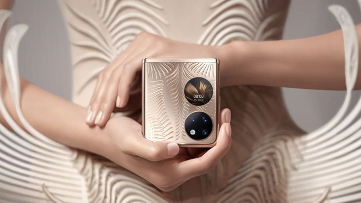 Huawei P50 Pocket, Ponsel Lipat Berdesain Mewah