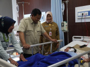 Kunjungi RSUD Koja, Prabowo Jenguk Guru dan Siswa Korban Tabrakan Mobil SPPG