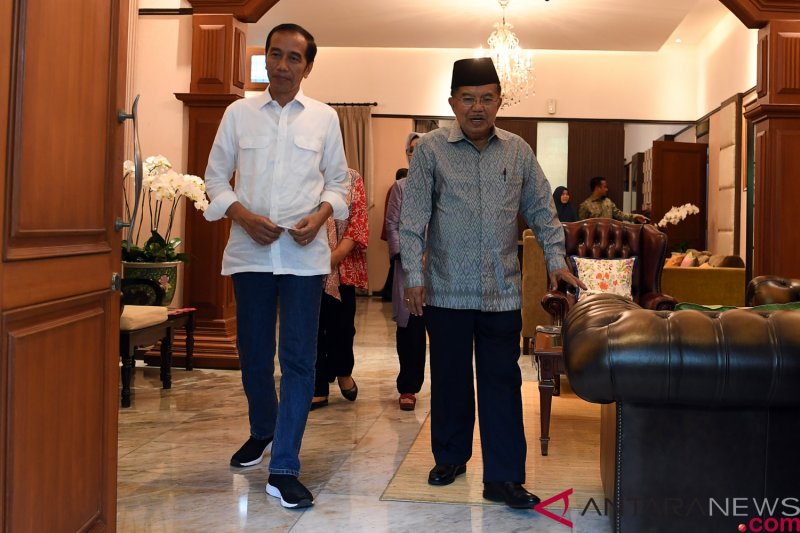 Jokowi bersama Wapres JK