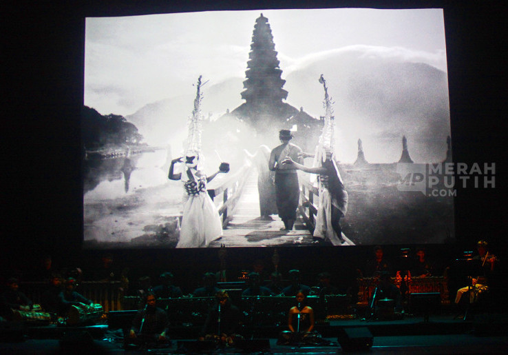 Pertunjukan Cine Concert Bertajuk Samsara Karya Garin Nugroho di Jakarta