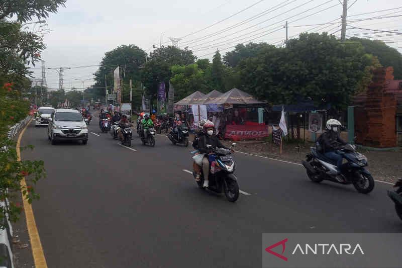 H-1 Lebaran, Jalan Pantura dan Tol di Cirebon Lancar