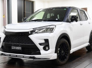 Gaharnya Modifikasi Toyota Raize dengan Body Kit Noblesse