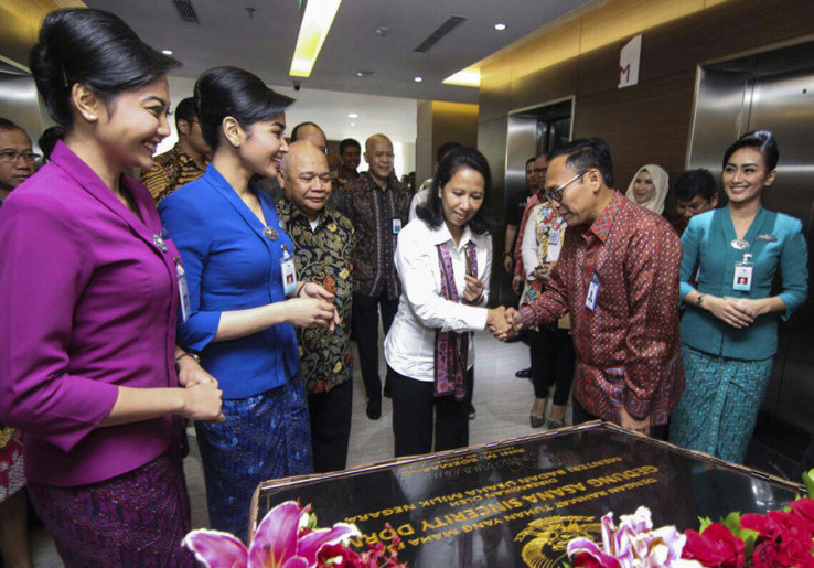 Menteri BUMN Resmikan Pusat Pendidikan Hospitality Garuda Indonesia