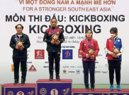 Pecah Telur Emas Kickboxing, Diandra Genapi Pesta Medali Indonesia