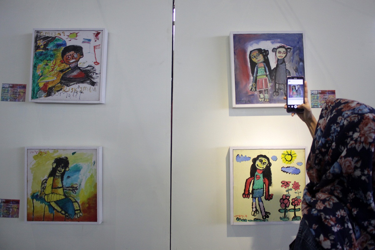 Anak Indonesia Juara Lomba Lukis Lingkungan Internasional