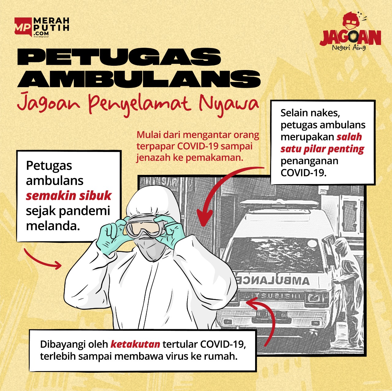 Petugas Ambulans : Jagoan Penyelamat Nyawa