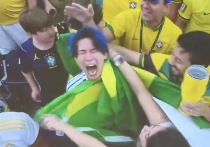 Viral! Suporter Jepang 'Ngamuk' usai Brasil Menang Dramatis di Piala Dunia 2026