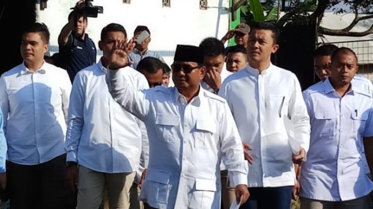 'Pede' Menang 63% Suara, Prabowo 'Putihkan' TPS Bojong Koneng
