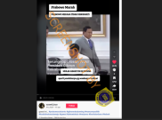 [HOAKS atau FAKTA]: Prabowo Marah Gibran Buka Program Lapor Mas Wapres