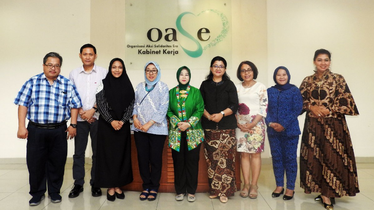 Oase Kabinet Kerja Resmikan Gerakan 90 Detik Cegah Penyakit