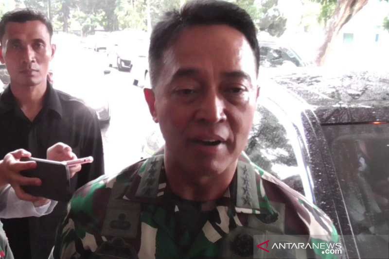 Kepala Staf Angkatan Darat Jenderal TNI Andika Perkasa. (ANTARA/Heru Suyitno)