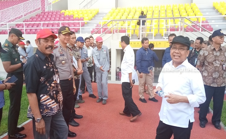   Lobi Presiden Jokowi,  Wali Kota Solo Minta Stadion Manahan Segera Diresmikan