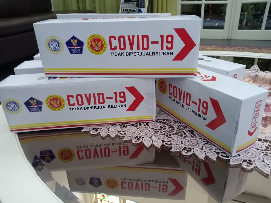 Kombinasi Obat COVID-19 produksi Universitas Airlangga, Surabaya, Jawa Timur. Foto: Unair