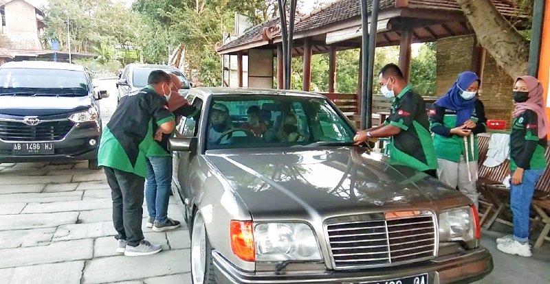 Wisatawan di Sleman. (Foto: Teresa Ika)
