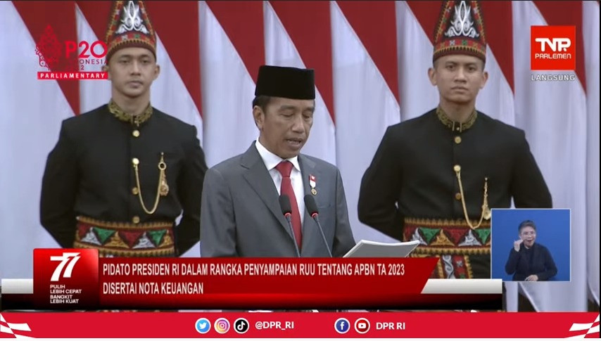 Jokowi Targetkan Pertumbuhan Ekonomi 5,3 Persen di 2023
