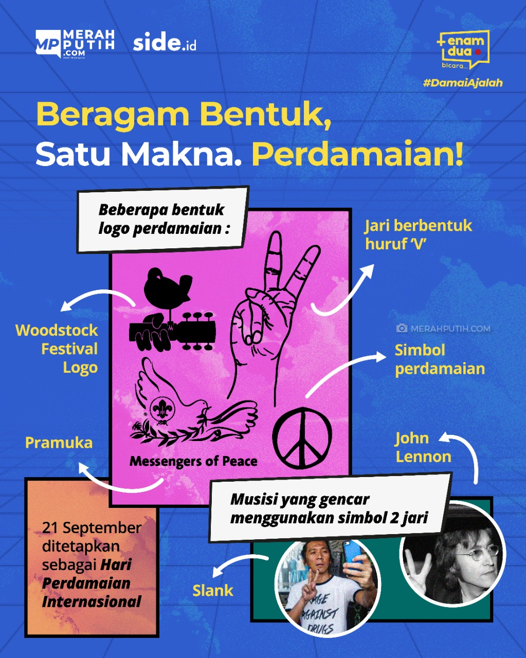 Beragam Bentuk Satu Makna, Perdamaian