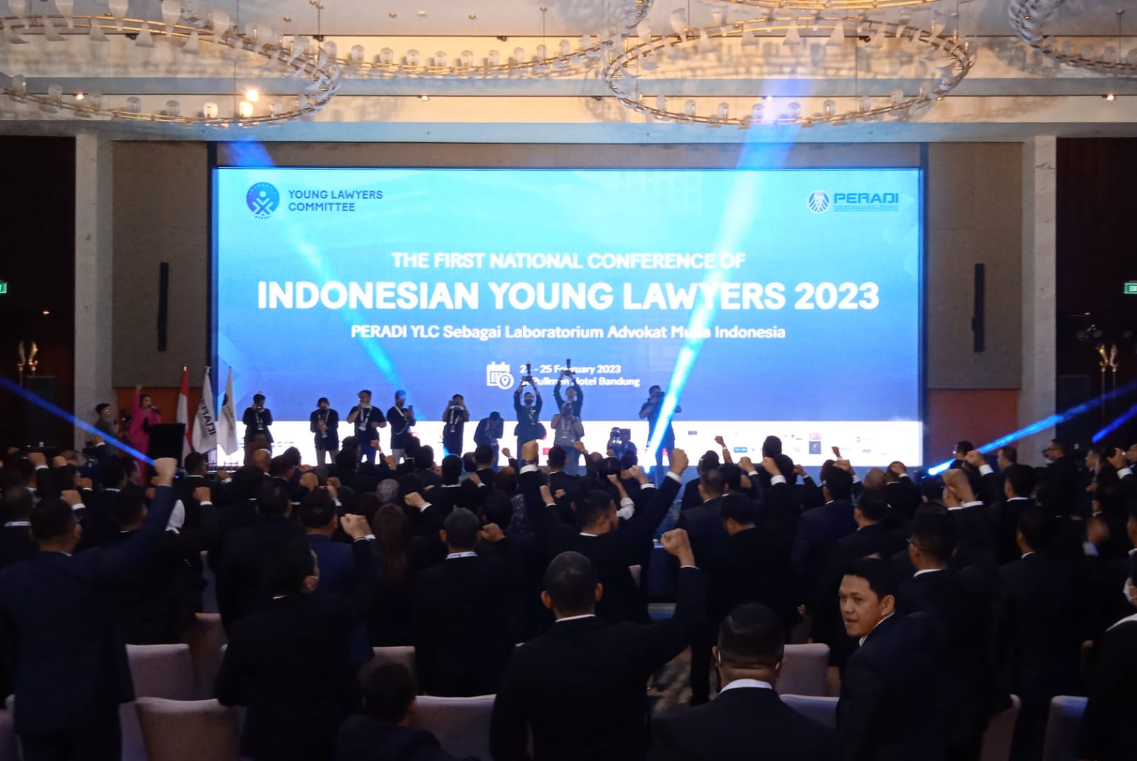 Ratusan Anggota Hadiri Konferensi Perdana Indonesian Young Lawyer di Bandung