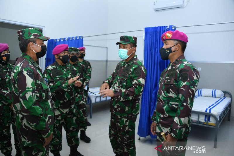 Gedung Dolos Pangkalan Marinir Jakarta Jadi Tempat Isolasi COVID-19