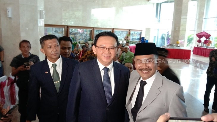 Tanpa Istri, Ahok Hadiri Pelantikan Anggota DPRD DKI Periode 2019-2024