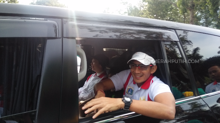 Sandi Enggan Tanggapi Tuntutan Buruh UMP DKI Jakarta Sebesar Rp 4,1 Juta