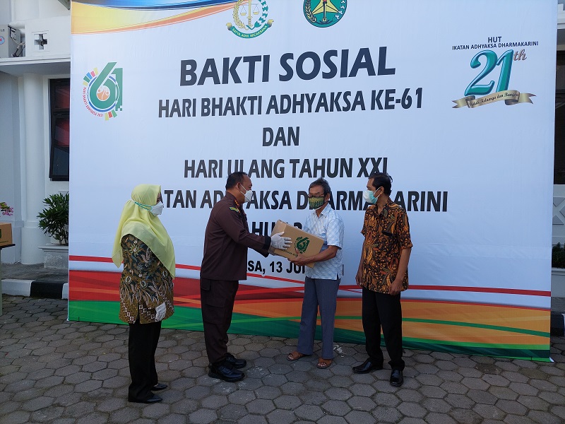 Baksos Kejari. (Foto: MP/ Ismail)
