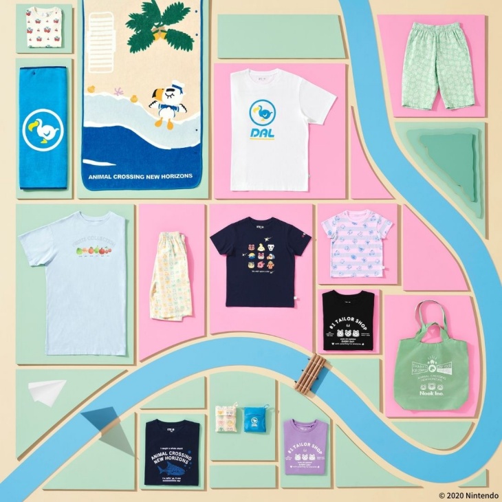 Koleksi Kolaborasi Fashion UNIQLO x Animal Crossing: New Horizon
