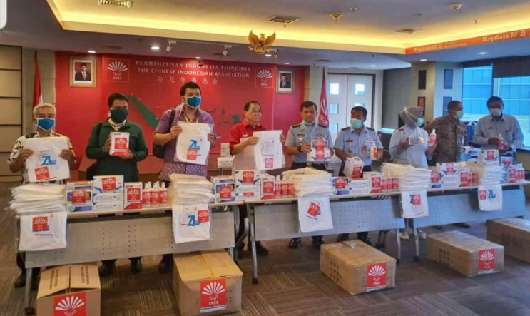 Donasikan Masker Terbanyak, Perhimpunan INTI Pecahkan Rekor Muri