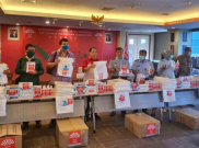 Donasikan Masker Terbanyak, Perhimpunan INTI Pecahkan Rekor Muri