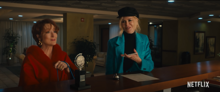 Beberapa aktor Hollywood ternama seperti Meryl Streep dan Nicole Kidman akan bermain dalam film ini. (Foto: YouTube/Netflix)