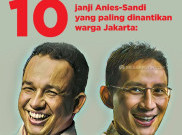 Infografis 10 Janji Anies-Sandi yang Paling Ditunggu Masyarakat Implementasinya
