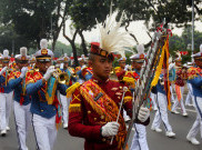 Semarak Gladi Kirab Bendera Pusaka Merah Putih Monas-Halim Jelang HUT Kemerdekaan RI ke-79
