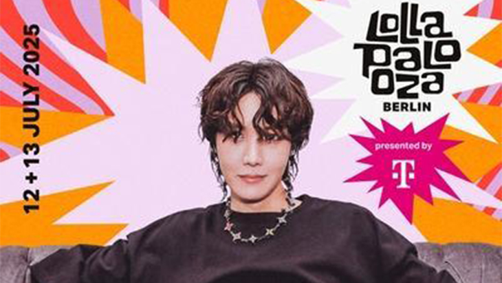 J-Hope BTS Diumumkan Jadi Headliner Lollapalooza Berlin, Tampil Bareng IVE