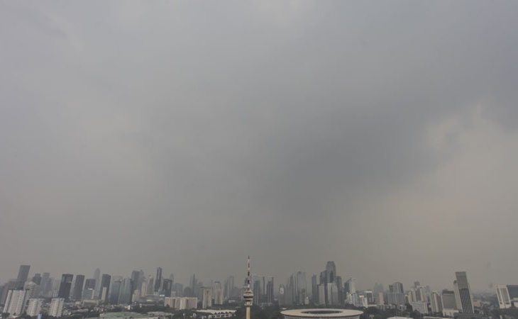Polusi udara di Jakarta sudah pada tahap berbahaya