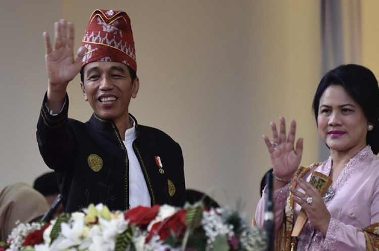 Presiden Jokowi Silaturahmi dengan Paskibraka dan Teladan Nasional
