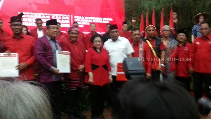 PDIP Umumkan Empat Calon Kepala Daerah di Pilkada Serentak 2018