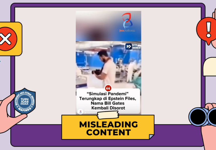 [HOAKS atau FAKTA]: Video Perencanaan Pandemi COVID-19 dari Epstein Files Viral di Media Sosial